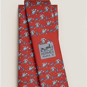 New Hermes Lapindragon Tie